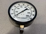 Ashcroft 9060 4.5 In Dial Size 200 Max Psi Pressure Gauge 054-11. Fixed Price $20.00.