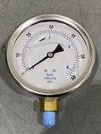 Lot Of 10 Industrial Pressure Gauges Dial 1/4" Npt 201L-404D. Fixed Price $143.90.
