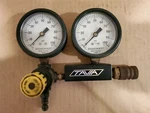 Ashcroft Gauges Parker Pneumatic Air Regulator Tavia Dual Feed Line Compressor. Fixed Price $89.99.