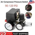 Auto Cut Off Pressure Switch Control Valve With Gauge 90-120 Psi Adjustable. Fixed Price $23.73.