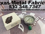 Mcdaniel Liquid Filled Pressure Gauge Gf 0-2000PSI Conn. 1/2 Npt Size 3.5. Fixed Price $45.00.
