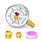 Meanlin Measure 100PSI Stainless Steel 1/4" Npt 2.5" Face Dial With Reset P.... Fixed Price $27.53.