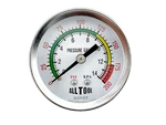 Air Pressure Gauge 2" Dial Center Back Mount 1/4"NPT - To 200PSI Color Coded. Fixed Price $7.99.