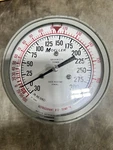 Moeller SCX4M5N Compound Pressure Gauge W/ Aluminum Case In-hg 0-300 Psi. Fixed Price $50.00.