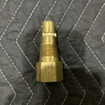 F.c. Kingston Co. 400 Wog Brass Air Compressor In-tank Check Valve. Fixed Price $40.00.