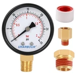 Reliable Dual Scale Mechanical Pressure Gauge For Gas And Water (30PSI/2BAR) .... Fixed Price $23.60.