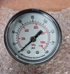 Grainger 4FMC7B Pressure Gauge, 0-160 Psi. Fixed Price $19.00.