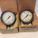 Helicoid Pressure Gauge 4.5" 0-30 Psi & 2500 1/4 Npt Nsn. Fixed Price $30.00.