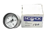 Noshok 15-411-160-PSI Pressure Gauge Dial 1.5 Back Connect 1/8" Npt, 0-160. Fixed Price $49.99.