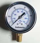 Solimeta -2.5"DIAL Liquid Filled Pressure Gauge 0-100 Psi/kpa. Fixed Price $12.00.