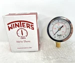 Winters Pressure Gauge PFQ803 63MM/ 2.5" Diameter, 1/4" Npt Btm, 0-60 Psi. Fixed Price $19.99.