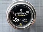 Oil Pressure Gauge Electric Indicator Teleflex 9178275 0-100PSI 0-700KPA T21711. Fixed Price $65.00.