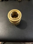Eaton Hansen Hydraulic Quick Connect : 1/2 Coupling Brass, Female Npt. Fixed Price $27.00.