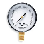 Ashcroft 25 1490A 02L Low Pressure Gauge, To Psi, 1/2 In Dial, 1/4. Fixed Price $64.55.