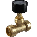 Sharkbite 24438 Brass Push-to-connect Tee With Water Pressure Gauge, 3/4". Fixed Price $54.27.