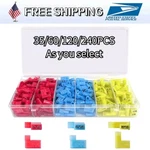 240/35PCS Flag Connectors Quick Wire Terminals 22-10 Gauge Right Angle Spades. Fixed Price $36.99.