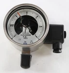 New PGS23.100 831.1 SJ2-SN Radial G1/2B Wika Pressure Switch Gauge. Fixed Price $650.00.