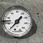 Ashcroft 238B486-02 Pressure Gauge 160PSI, Used, Free Shipping. Fixed Price $15.00.