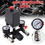 Air Compressor Pressure Control Switch Valve Manifold Regulator W/ Gauges Relief. Fixed Price $22.99.
