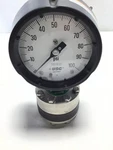 Ametek 150025X Oil Filled Pressure Gauge 4-1/2" 100PSI 316 Stainless Steel. Fixed Price $199.99.