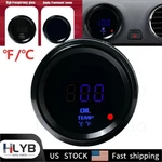 "52MM Universal Car Digital Blue Led Oil Temperature Gauge With Switchable &. Fixed Price $22.78.