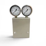 Afriso Safety Glass En 837-1 Dual Pressure Gauge Set 0-1.0 And 0-4 Bar 316. Fixed Price $49.77.