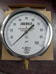 Trerice 6" Pressure Guage 1/4 Npt Psi 500XB6002LA100. Fixed Price $79.99.