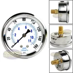 Liquid Filled 160 Psi Air Pressure Gauge Center Back Mount Mnt With 2.5" Face. Fixed Price $25.95.
