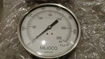 Miljoco Altitude Pressure Gauge To 300 Psi, 690 Feet H2O 4-1/2" Dial. Fixed Price $80.00.