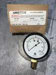 Ametek P-734 Pressure Gauge, Psi Scale, 2.5" Dial, 1/4" Npt, To 35" H2O. Fixed Price $39.99.