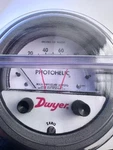 Dwyer 3100 Photohelic Pressure Switch/gage RANGE:0"-100". Fixed Price $325.00.