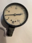 Vintage Gauge Co Ny Pressure #12127-1 0-160 Psi Used Untested. Fixed Price $29.95.