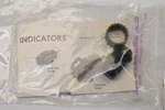 Norgren 5VS-101-000 Low Pressure Indicator Black/red. Fixed Price $25.00.
