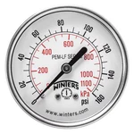 Lead-free Pressure Gauge, To 160 Psi, 1/2 In 1/4 Npt, Center Back. Fixed Price $22.79.