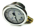 110822 Quincy Oil Pressure Gauge 1/4'' Bottom Mount 0-30 Psi Liquid Filled. Fixed Price $22.82.