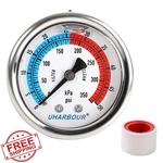 Uharbour 0-50 Psi Water Pressure Gauge, 2" Dial, 1/4" Npt Back Mount. Fixed Price $20.00.