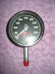 Helicoid Acco Pressure Gage Gauge 2313 Vtg Usa Kobe 3.5 Black 5000 Psi Nos 4094A. Fixed Price $280.00.