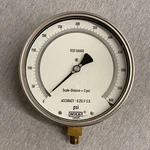 Wika 220POD6 Test Guage Scale-division = Psi Accuracy .25% F.s.d 6". Fixed Price $99.99.