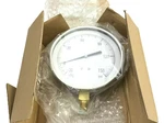 Zoro 18C744 Pressure Gauge 4-1/2" Steel Case Mechanical Industrial New. Fixed Price $19.95.